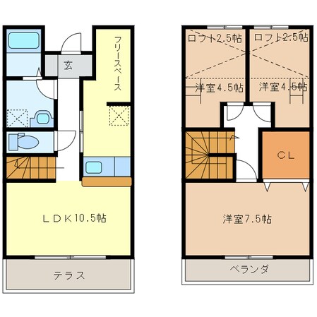 メゾンSGの物件間取画像